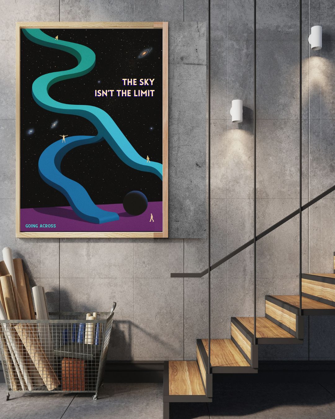 Pack of 4 | Planet Bruth Wall Posters