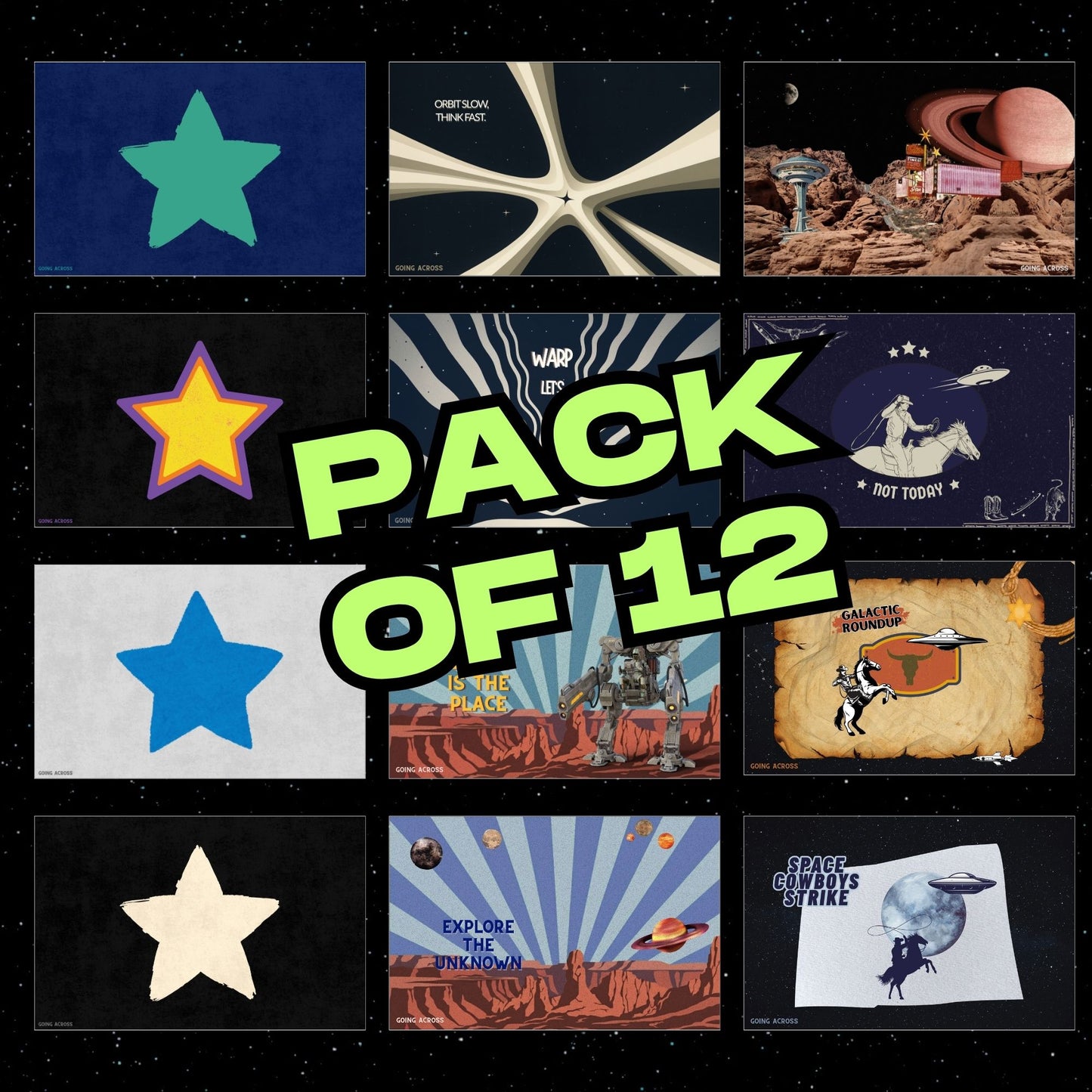 Pack of 12 | Planet Bruth Macbook Wallpapers