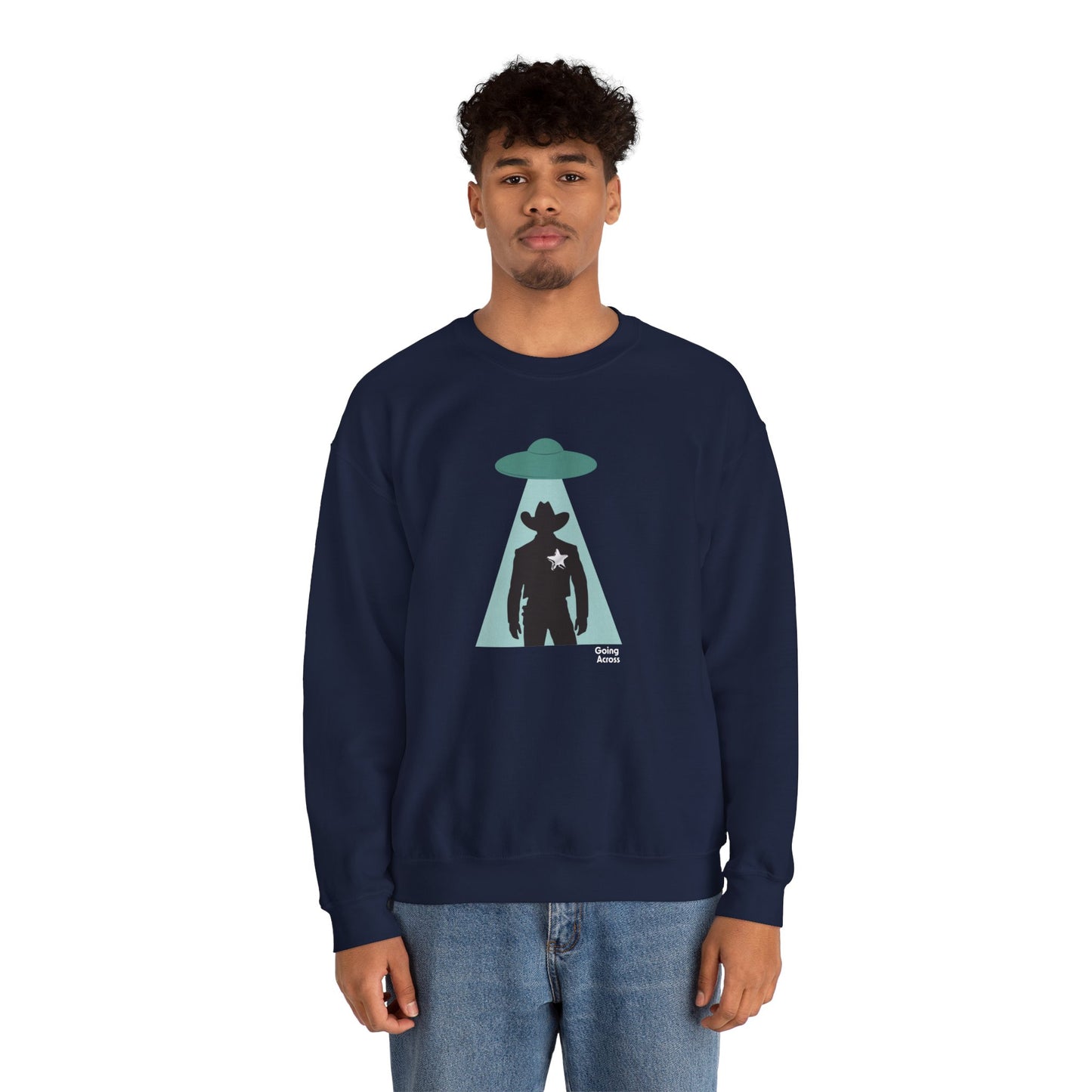 Western Style Crewneck Sweatshirt - GA Retro