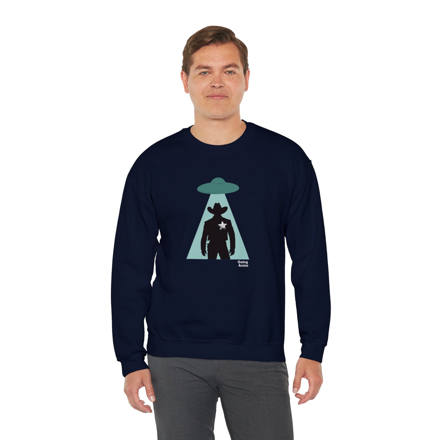 Western Style Crewneck Sweatshirt - GA Retro