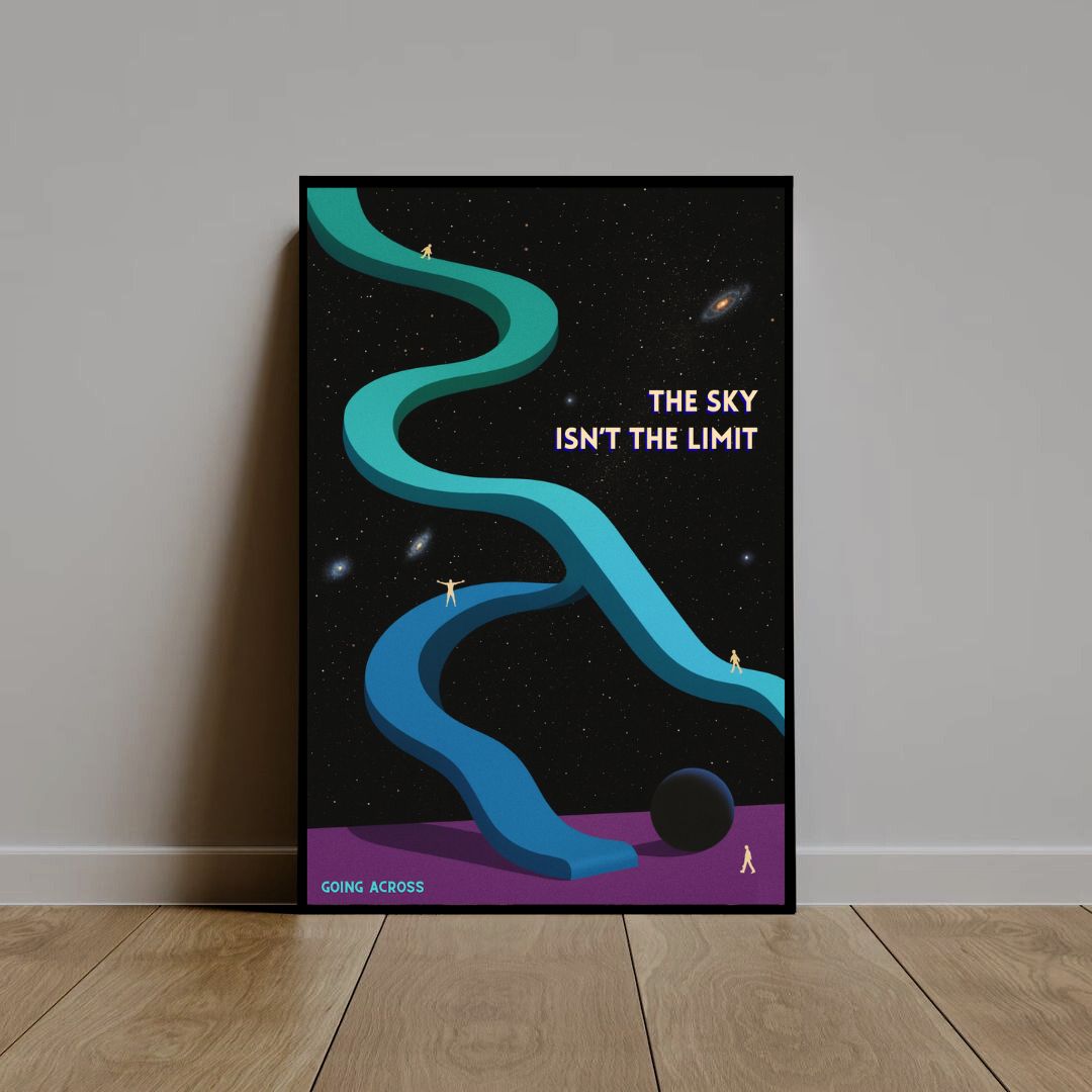Pack of 4 | Planet Bruth Wall Posters