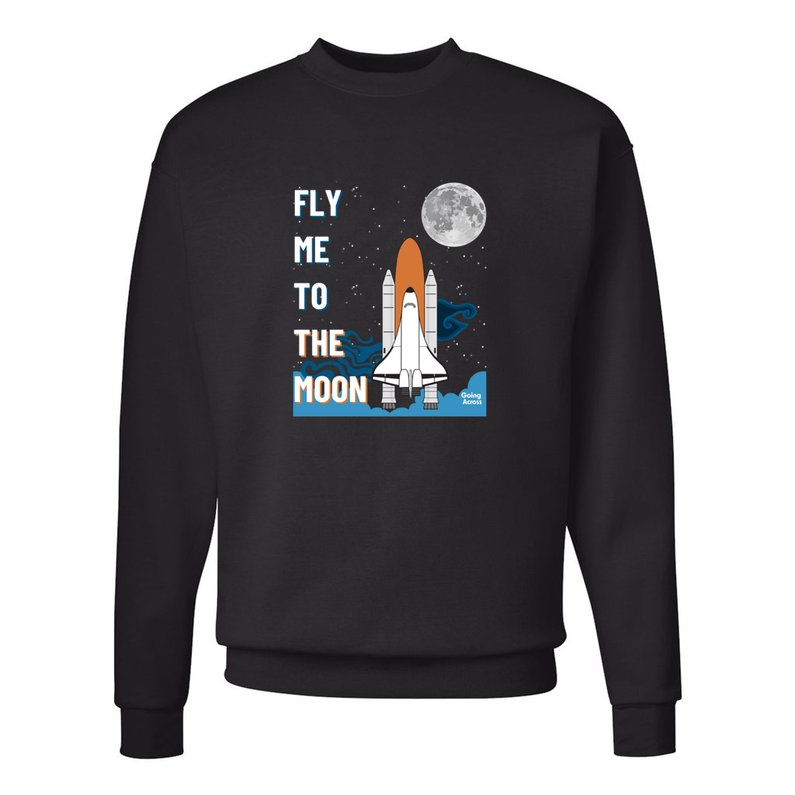 Standard Fit Graphic Crewneck Sweatshirt