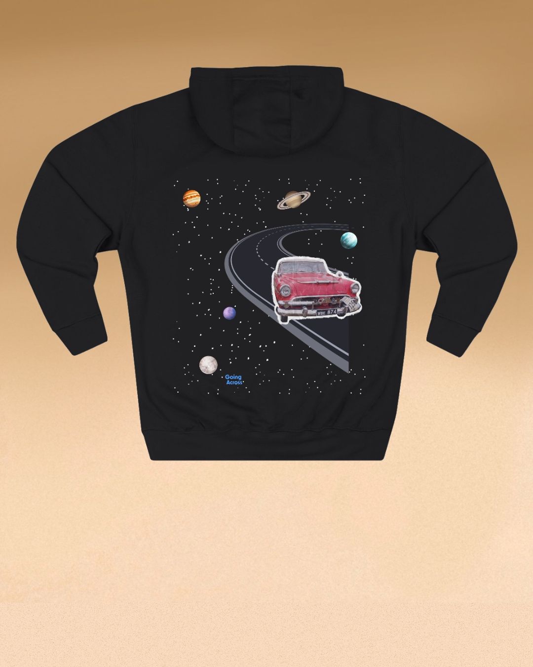 ga retro by going across, aliens scifi space retro futurism, t-shirts hoodies sweatshirts