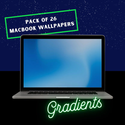 Gradients Macbook Wallpapers | Pack of 26