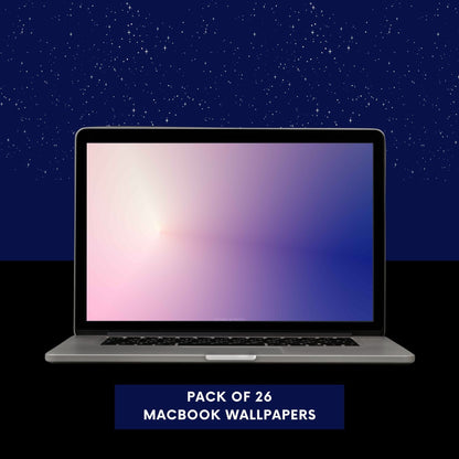 Gradients Macbook Wallpapers | Pack of 26