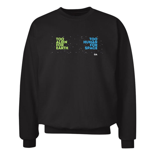 Relaxed Fit Graphic Crew Sweatshirt